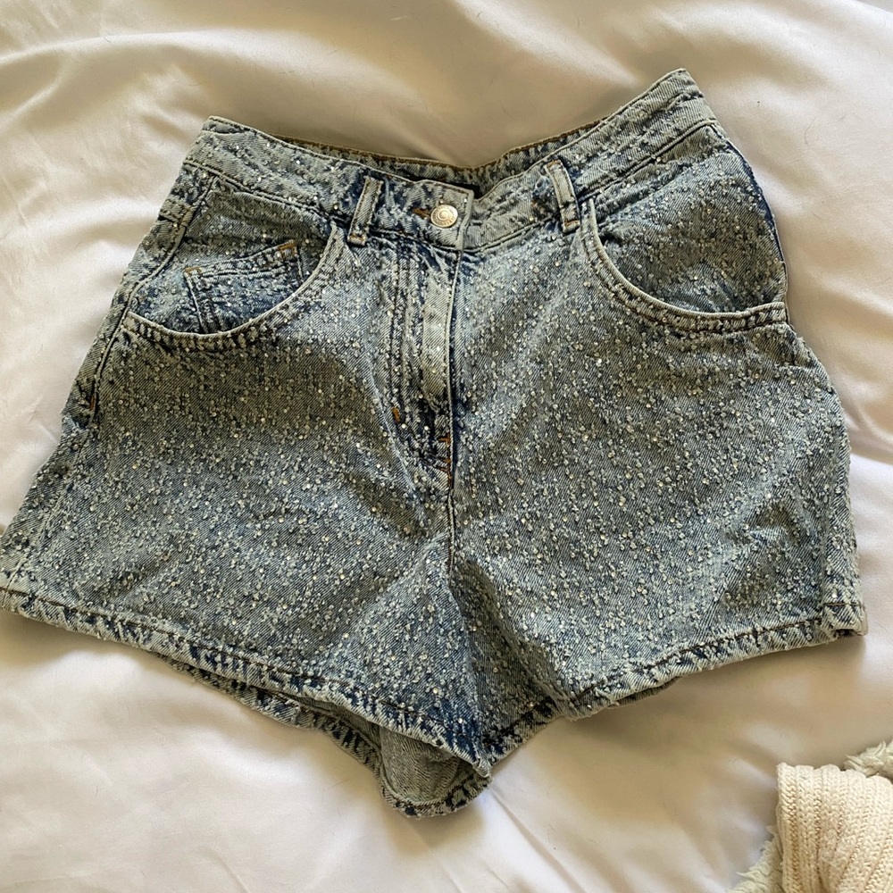Maje brand new sparkly shorts